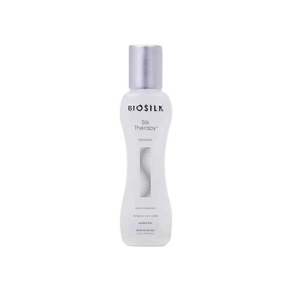 BioSilk Silk Therapy Original, Reconstructing Treatment For Adding Shine & Helping Prevent Split Ends, Sulfate, Paraben, & Cruelty-Free, 2.26 Oz